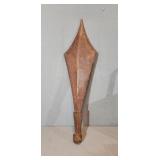 Primitive Hand Carved Heavy Wood Weapon