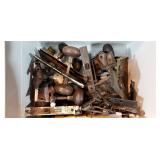 Many Antique Door Knobs