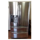 Like New LG Top Of Line Refrigerator