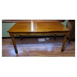 Beautiful American Oak Large Dining Table