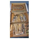 Collection Of Vintage Watchbands and Metal Belts