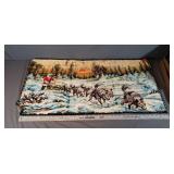 Like New Vintage Colorful 37" Tapestry