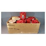 12+ Vintage Big Pipe Tobacco Tins and Containers