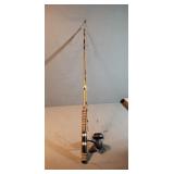 Vintage Walton Fishing Rod w/ Zebco 707