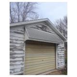 2 Antique Awnings off of the garage, Good