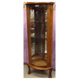 OAK CORNER CURIO CABINET

AMISH BUILT 3 SHELF