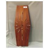 WALL CLOCK 

RETRO WOOD 30" X 12"