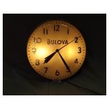 BULOVA WALL CLOCK  WORKS