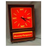 MASSEY FERGUSON

16 X 23 LIGHTED WALL CLOCK