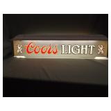 COORS LIGHT

POOL TABLE LIGHT