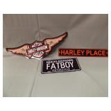 HARLEY DAVIDSON

3 METAL SIGNS