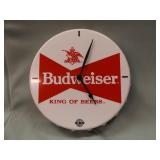 BUDWEISER CLOCK

10"