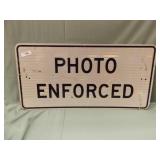 PHOTO ENFORCED

36 X 18 METAL SIGN