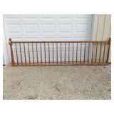 SOLID OAK RAILING

135" X 33"