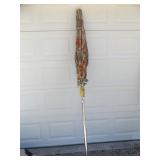 UMBRELLA FLORAL GREEN