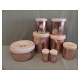 WESTBEND CANISTER SET & SALT & PEPPER