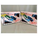 FEATHERSTONE BLUE FLAMINGOS NIB 2 BOXES