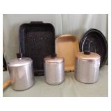 CANISTERS AND GRANITE WARE
