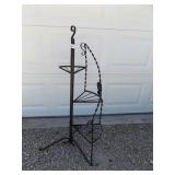 WROUGHT IRON PLANT STAND