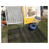 BABY GATE, DOG CRATE, WATER DISH