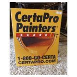 CERTA PRO PAINTERS DOUBLE SIDED SIGN