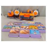 V SMILE CONSOLE, CONTROLLERS, & GAMES