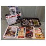 KITCHENAID, FLATWARE, COOKBOOKS