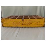 COCA COLA CRATE YELLOW