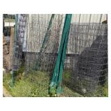 METAL POSTS & WIRE FENCING