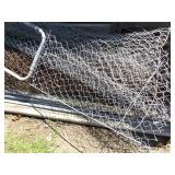 CHAIN LINK DOG KENNEL WITH POLES 
MAY NEED