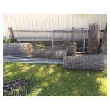 CHAIN LINK FENCING AND POLES
NO IDEA HOW MUCH OR