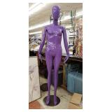 6ft. Purple Designer Mannequin