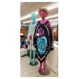 2 6ft. Designer Mannequins