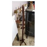 5ft.9in. EARLY Oak Hall Tree