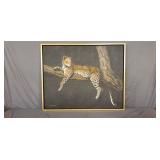 Amazing 50"x42" Bustamonte Original Painting