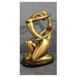 Interesting 10in. Abstract Art Sculpture