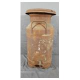 Vintage Rate Cream Dispensing Can, 21"