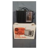 Vintage In Box GE Portable Radio