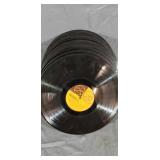 Huge Stack Of Early Vinyl Records, No Sleeves