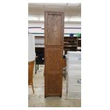 7ft. Oak Storage Cabinet