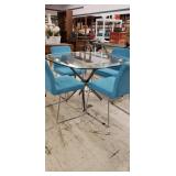 Retro Designer Table And 4 Chairs