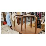 2 MidCentury Danish Modern End Tables, Need New