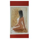 Elegant 36in. Oil on Canvas Original Painting