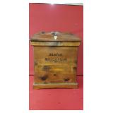 Excellent Custom Made Solid Pine Hamper