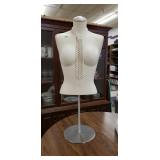 36in. Tall Bust Display Mannequin, Extra Arms