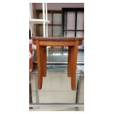 Very Early Antique Small End Table/Stool, Crack