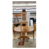 Nice Solid Oak Table and 3 Chairs