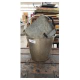 Stainless Steel Cream Buchet, Vintage Pan