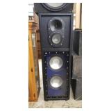 Pro Studio Double Sub Speaker and Box
