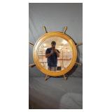 Large 30in. Ships Captain Wheel Mirror